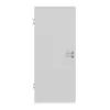 JELD-WEN Drzwi wewnętrzne klasyczne, niklowo-szare, podobne do RAL 7047 Lakier Expert