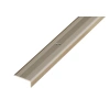 PROLINE PROSTEP Profil narożny aluminiowy 25x20mm anodowany, stal nierdzewna, wiercony 100cm