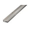 PROLINE PROCOVER Designfloor zakończenie profilu aluminiowego 4-9mm anodowanego stalą nierdzewną 100cm