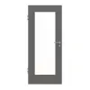 HÖRMANN drzwi wewnętrzne szary stalowy RAL 7037 lakier ProLine z wycięciem na szybę LA-8
