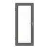 HÖRMANN Drzwi wewnętrzne szary pył RAL 7037 lakier ProLine z przeszkleniem LA-27