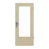 JELD-WEN drzwi wejściowe do mieszkania klon kanadyjski Living fornirowane drewnem naturalnym z przeszkleniem LÖ-23