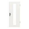 JELD-WEN Drzwi wejściowe do mieszkania Brillantweiß 9016 z centralnym szczeliną