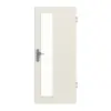 JELD-WEN drzwi wejściowe do mieszkania biały lakier DuriTop CPL z otworem od strony zamka