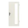 JELD-WEN drzwi wejściowe do mieszkania biały lakier DuriTop CPL z nacięciem po stronie zawiasów
