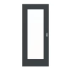 HÖRMANN Drzwi przesuwne Antracyt RAL 7016 Lakier ProLine z przeszkleniem LA 8