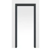 HÖRMANN system drzwi przesuwnych w ścianie, antracyt RAL 7016, lakier ProLine z ościeżnicą