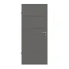 HÖRMANN drzwi wewnętrzne Groove 15 szary pyłowy RAL 7037 lakier DesignLine