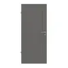 HÖRMANN Drzwi wewnętrzne Groove 16, lakier popielaty RAL 7037, DesignLine