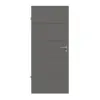 HÖRMANN Drzwi wewnętrzne Groove 27 szary pył RAL 7037 Lakier DesignLine