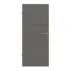 HÖRMANN Drzwi wewnętrzne Groove 31 szary pył RAL 7037 Lakier DesignLine