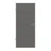 HÖRMANN drzwi wewnętrzne Groove 34 szary pyłowy RAL 7037 lakier DesignLine