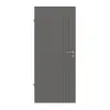 HÖRMANN drzwi wewnętrzne Groove 44 szary pyłowy RAL 7037 lakier DesignLine