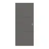 HÖRMANN Drzwi przesuwne Groove 31 szary pył RAL 7037 lakier DesignLine