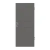 HÖRMANN Drzwi wejściowe do mieszkania Groove 29 szary pył RAL 7037 lakier DesignLine
