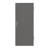 HÖRMANN Drzwi wejściowe do mieszkania Groove 44 szary pył RAL 7037 lakier DesignLine
