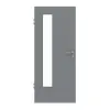 HÖRMANN drzwi wewnętrzne ultramatowy szary stalowy Duradecor Proline Concepto z przeszkleniem LA 24 po stronie zawiasów