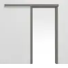 HÖRMANN system drzwi przesuwnych naścienny ultramatowy szary stalowy z ościeżnicą