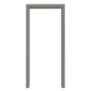 HÖRMANN ościeżnica do drzwi wejściowych do mieszkania ultramatowy szary stalowy Concepto z zaokrągloną krawędzią
