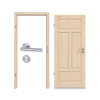 RADEX Zestaw drzwi wewnętrznych Typ 6002-04N Świerk Lite drewno z ościeżnicą i klamką