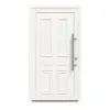 Drzwi wejściowe z tworzywa sztucznego T043 Premium z wycięciem na szybę