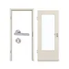 Zestaw drzwi pokojowych GARANT Authentic Perl CePaL z przeszkleniem LA-DIN z ościeżnicą i klamką