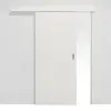 Zestaw drzwi przesuwnych GARANT montowanych przed ścianą, pokryte białym lakierem RAL 9016 CePaL