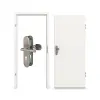 Zestaw drzwi wejściowych do mieszkania GARANT biały lakier RAL 9016 CePaL z ościeżnicą i okuciem