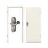 GARANT Zestaw drzwi wejściowych do mieszkania, biały lakier RAL 9010, z ościeżnicą i okuciami