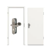 GARANT Zestaw drzwi wejściowych do mieszkania Białe lakier RAL 9016 z ościeżnicą i okuciem
