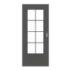 Drzwi przesuwne GARANT 10622-60 Ebony CePaL z przeszkleniem LA-DIN Georgian bar SP1