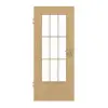 GARANT drzwi pokojowe Authentic dąb sękaty CePaL z przeszkleniem LA-DIN szpros SP2