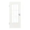 GARANT Drzwi wewnętrzne Authentic Bianco CePaL z przeszkleniem LA-DIN Sprosse SP2