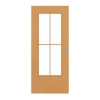 GARANT Drzwi przesuwne bukowe Exklusiv CePaL z przeszkleniem LA-DIN Słup SP0