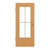 GARANT Drzwi wewnętrzne Buk Ekskluzywne CePaL z przeszkleniem LA-DIN Słup SP0