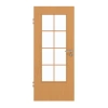 GARANT Drzwi wewnętrzne Buk Ekskluzywne CePaL z przeszkleniem LA-DIN Słup SP1