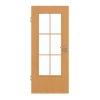 GARANT drzwi wewnętrzne bukowe Exklusiv CePaL z przeszkleniem LA-DIN Słup SP4