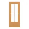 GARANT Drzwi przesuwne bukowe ekskluzywne GCK08 z przeszkleniem LA-DIN szpros SP0
