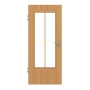 GARANT Drzwi wewnętrzne Dąb Premium CePaL z przeszkleniem LA-DIN Słup SP0