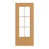 GARANT Drzwi przesuwne Dąb Premium GCK08 z przeszkleniem LA-DIN szpros SP4