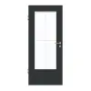 GARANT drzwi pokojowe U12000SD wulkaniczna czerń GHK08 z przeszkleniem LA-DIN szpros SP0
