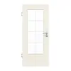 GARANT drzwi pokojowe biały lakier 9010 CePaL z przeszkleniem LA-DIN szpros SP1