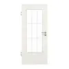 GARANT Drzwi pokojowe Biel ze strukturą Premium CePaL z przeszkleniem LA-DIN Szpros SP2