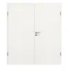 GARANT Drzwi dwuskrzydłowe wraz z ościeżnicą układ poprzeczny Authentic Bianco CePaL