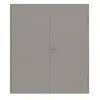 GARANT drzwi dwuskrzydłowe w tym ościeżnica U12115SD szary platynowy GHK08