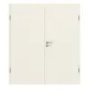 GARANT drzwi dwuskrzydłowe z ościeżnicą, biały lakier 9010