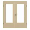 GARANT drzwi dwuskrzydłowe z ościeżnicą Natura Ahorn CePaL z przeszkleniem LA-DIN