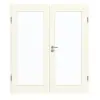 GARANT drzwi dwuskrzydłowe z ościeżnicą 9417-60 Snow White CePaL z przeszkleniem LA-3