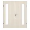 GARANT drzwi dwuskrzydłowe z ościeżnicą Authentic Perl CePaL z przeszkleniem LA-4 po stronie zawiasów