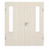 GARANT drzwi dwuskrzydłowe wraz z ościeżnicą Authentic Perl CePaL z przeszkleniem LA-5 po stronie zawiasów
